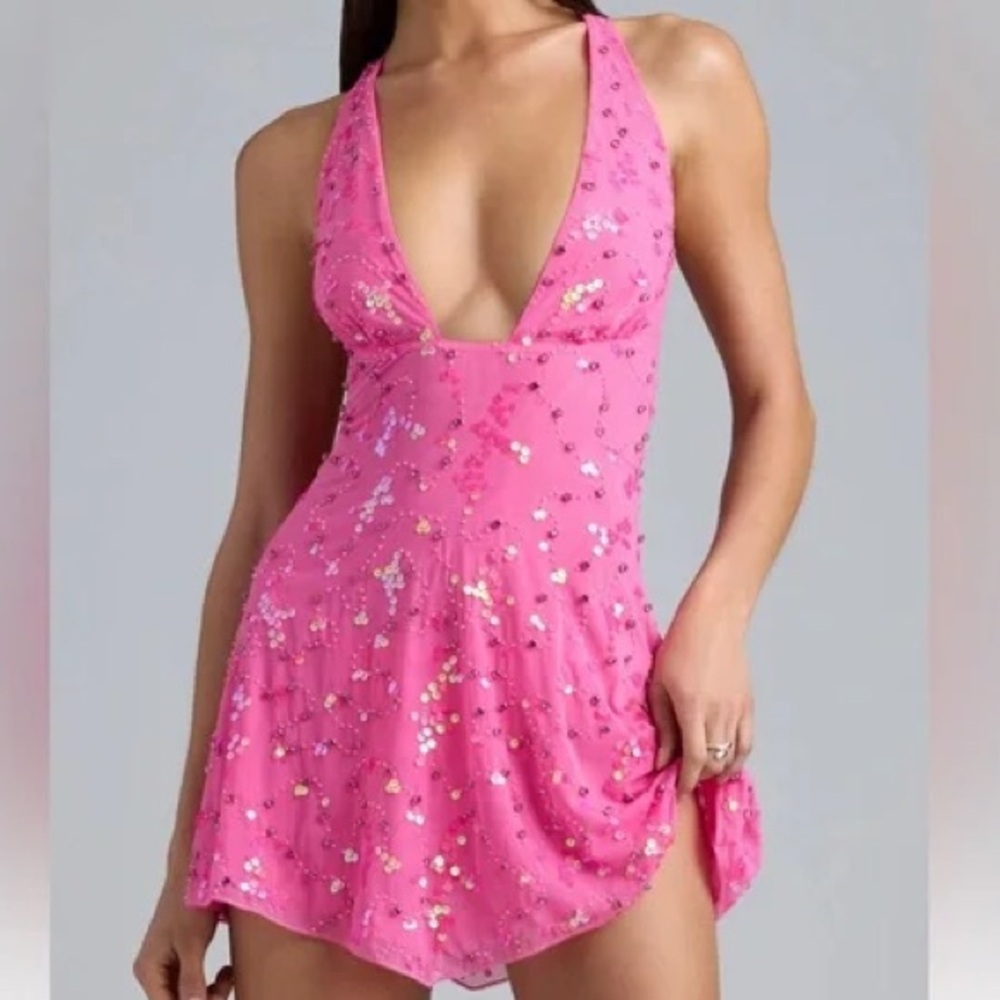 Pink Oh Polly x Bratz Mini Dress